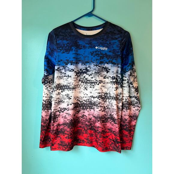 Columbia SPF Long Sleeve Shirts kids boys size XL 18-20 - 2 SHIRTS Like New! - Picture 2 of 10